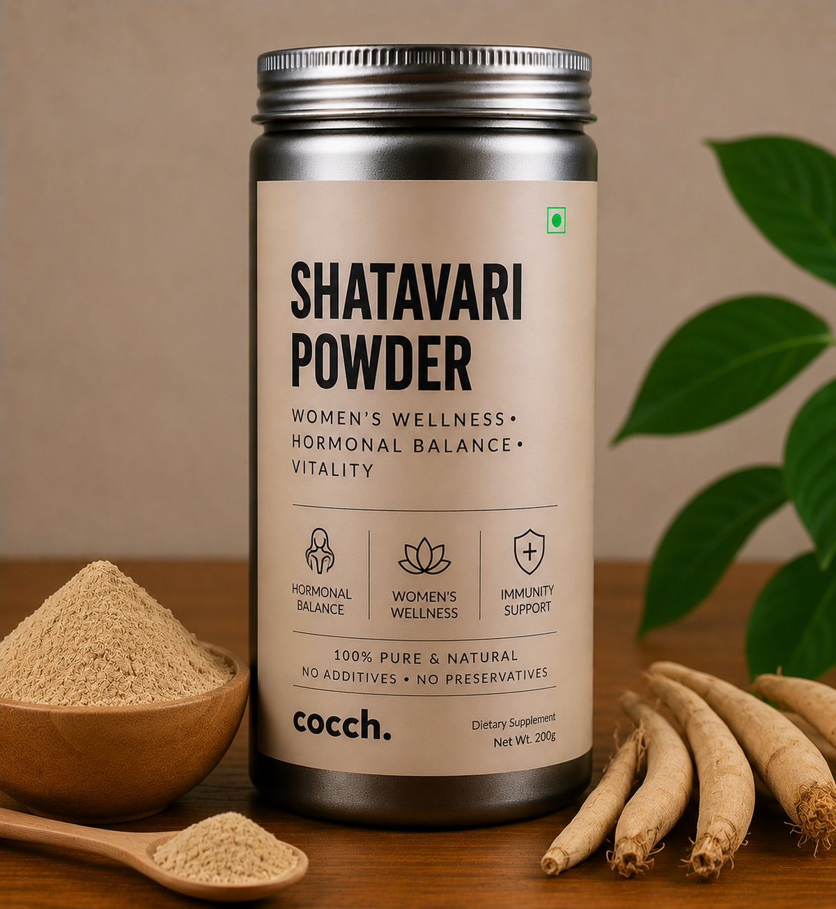 Polvo de Shatavari