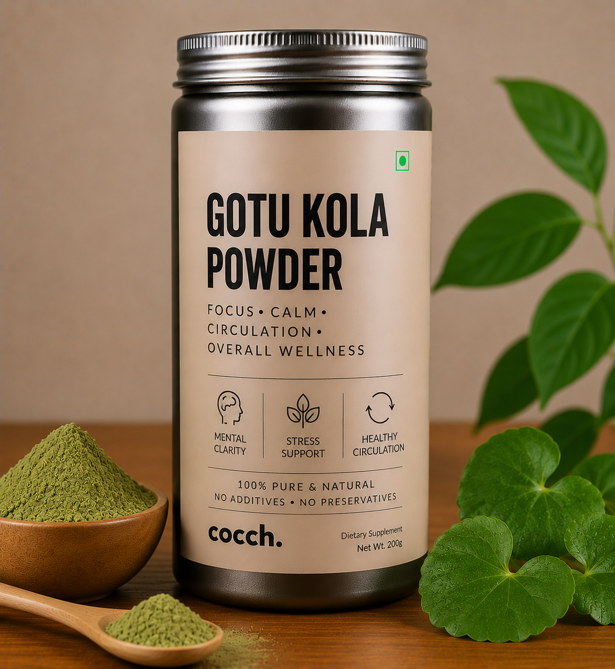 Polvo de Gotu Kola